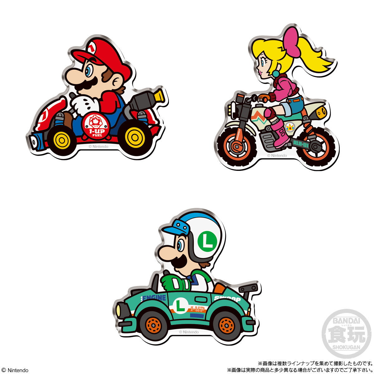 【新品即納】[GDS] (BOX)(食玩) マリオカート ワールド キャラマグネッツ マグネット(14個) バンダイ(20251215)