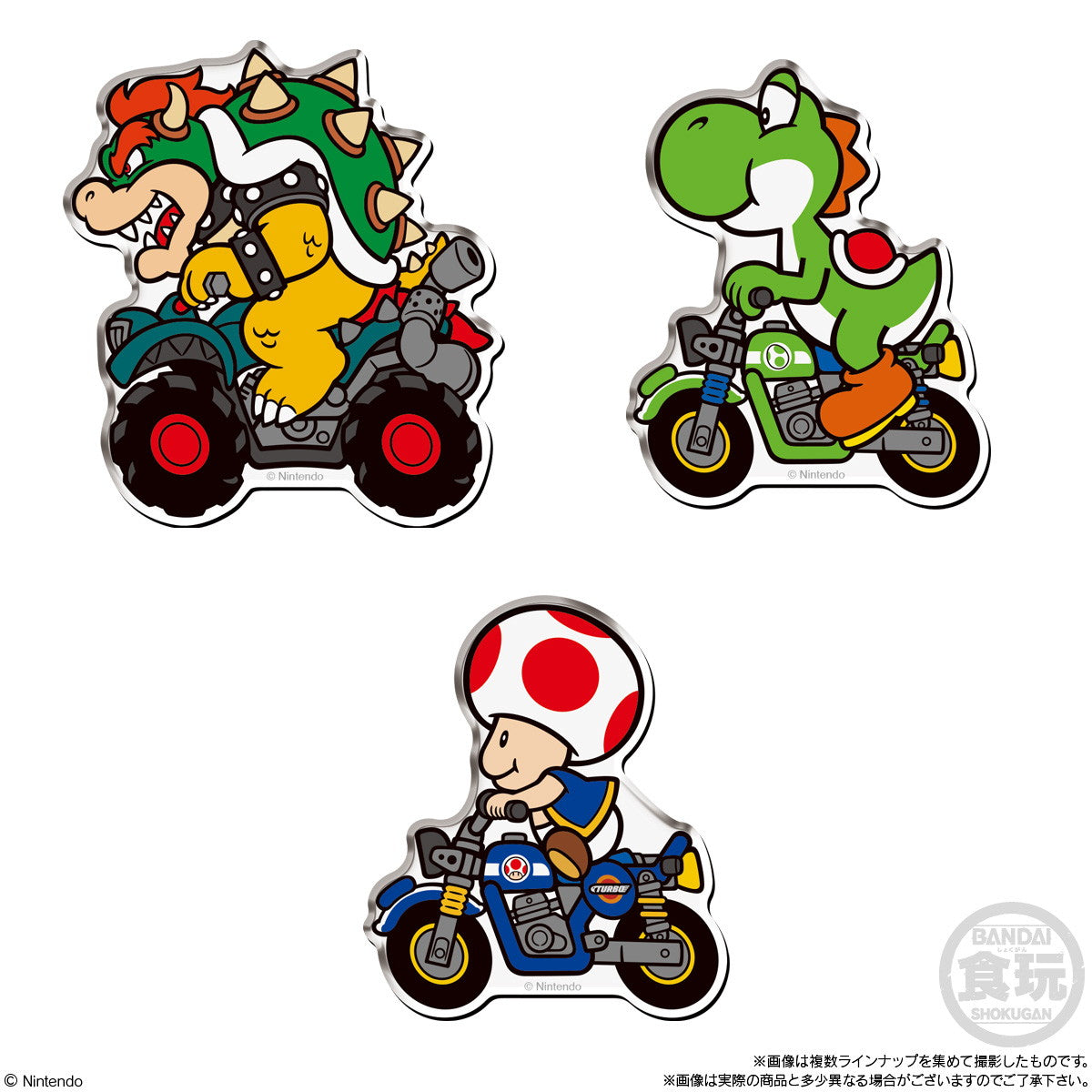 【新品即納】[GDS] (BOX)(食玩) マリオカート ワールド キャラマグネッツ マグネット(14個) バンダイ(20251215)