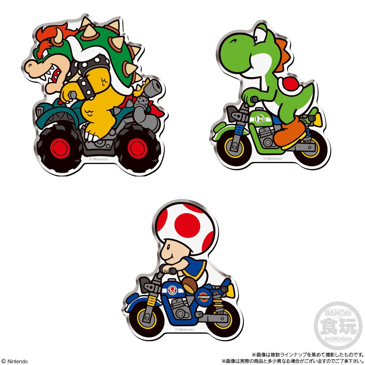 【新品】【お取り寄せ】[GDS] (BOX)(食玩) マリオカート ワールド キャラマグネッツ マグネット(14個) バンダイ(20251215)