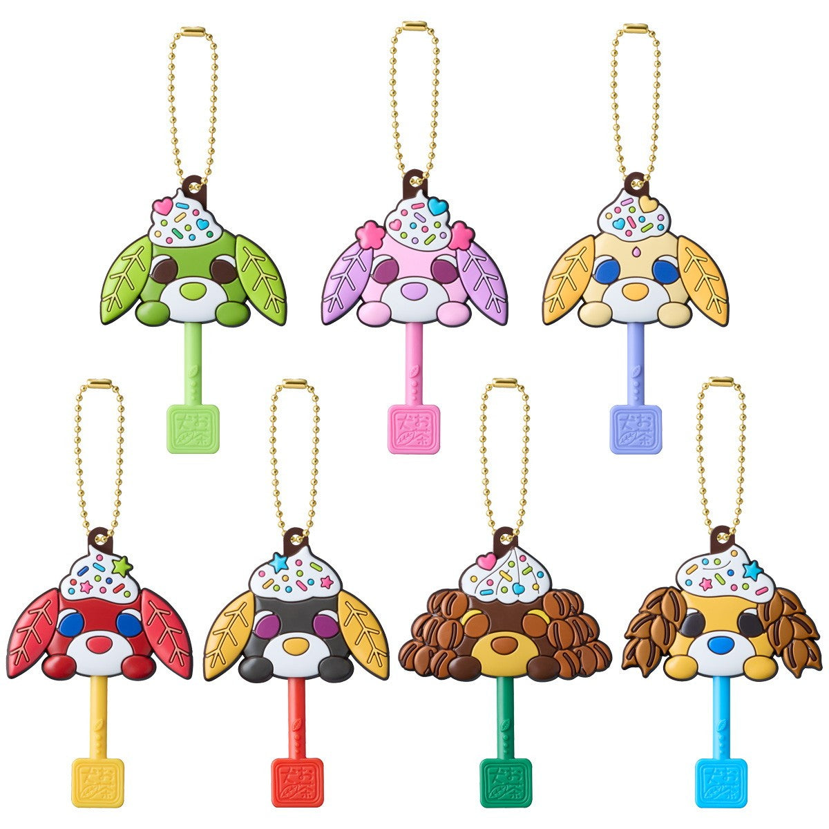 【予約安心出荷】[GDS] (BOX)(食玩) ロリポップチョコチャーム お茶犬 キーホルダー(10個) バンダイ(2027年1月)