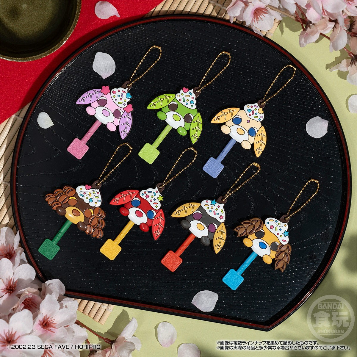 【予約安心出荷】[GDS] (BOX)(食玩) ロリポップチョコチャーム お茶犬 キーホルダー(10個) バンダイ(2027年1月)