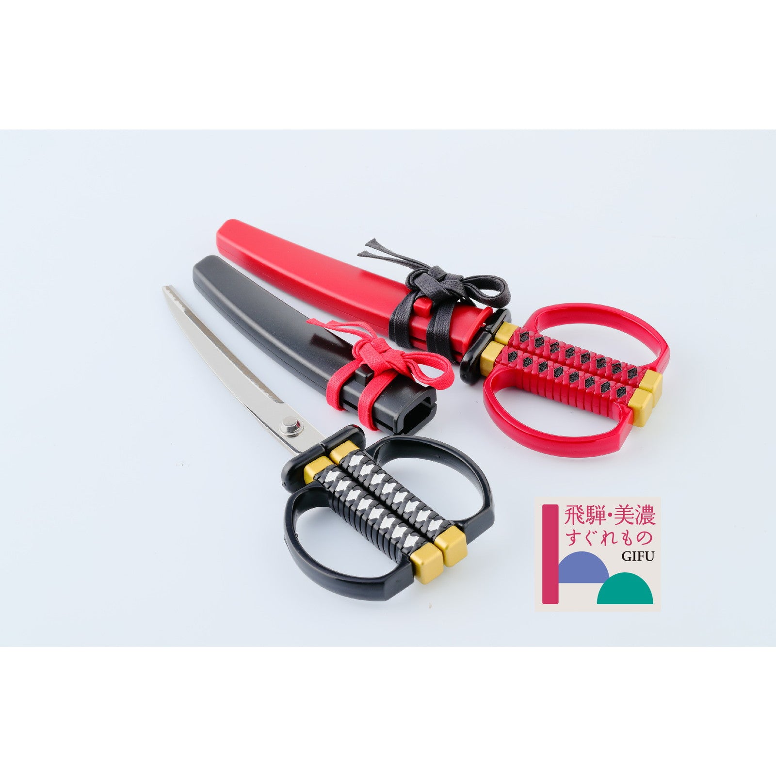 【新品即納】[DIY] (再販) 日本刀はさみ 黒 工具(SW-25B) ニッケン刃物(20240831)