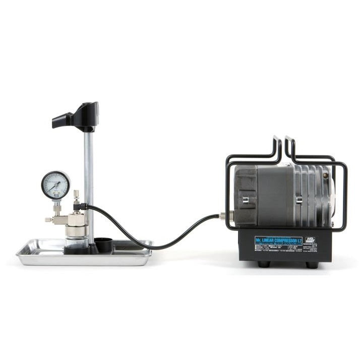 【新品】【お取り寄せ】[DIY] Mr.リニアコンプレッサーL7/圧力計付きレギュレーターセット 工具(PS307) GSIクレオス(20140514)