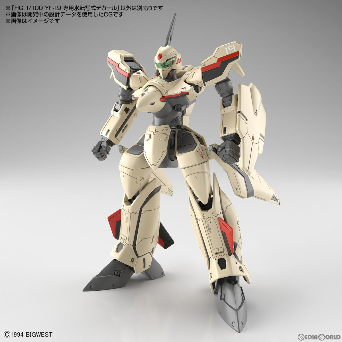 【中古即納】[PTM] HG 1/100 YF-19 専用水転写式デカール マクロス プラス プラモデル用デカール バンダイスピリッツ(20230128)
