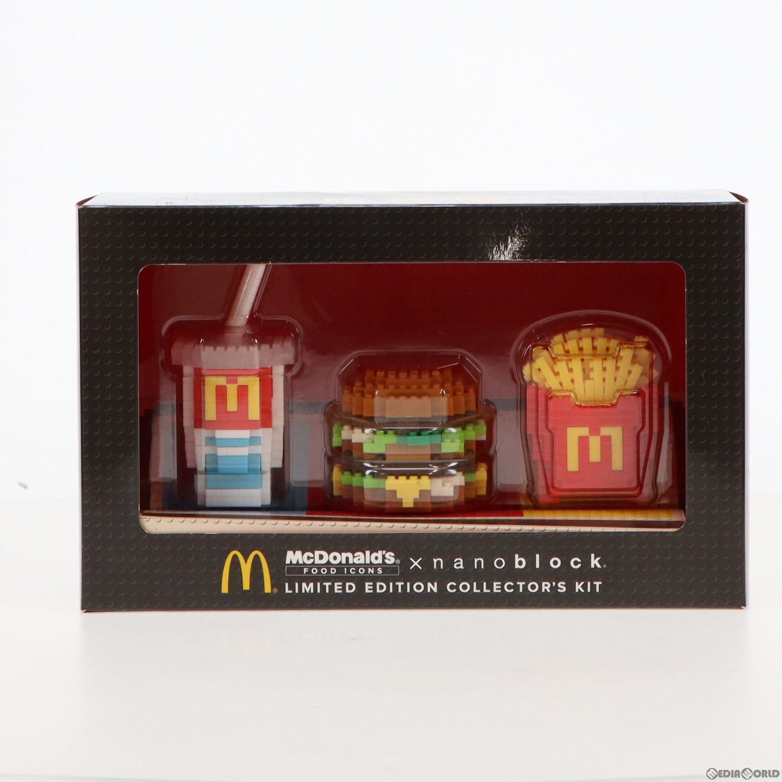 【中古即納】[TOY] マクドナルド限定 ナノブロック ビッグマック 限定版コレクターズキット 完成トイ カワダ(20160406)