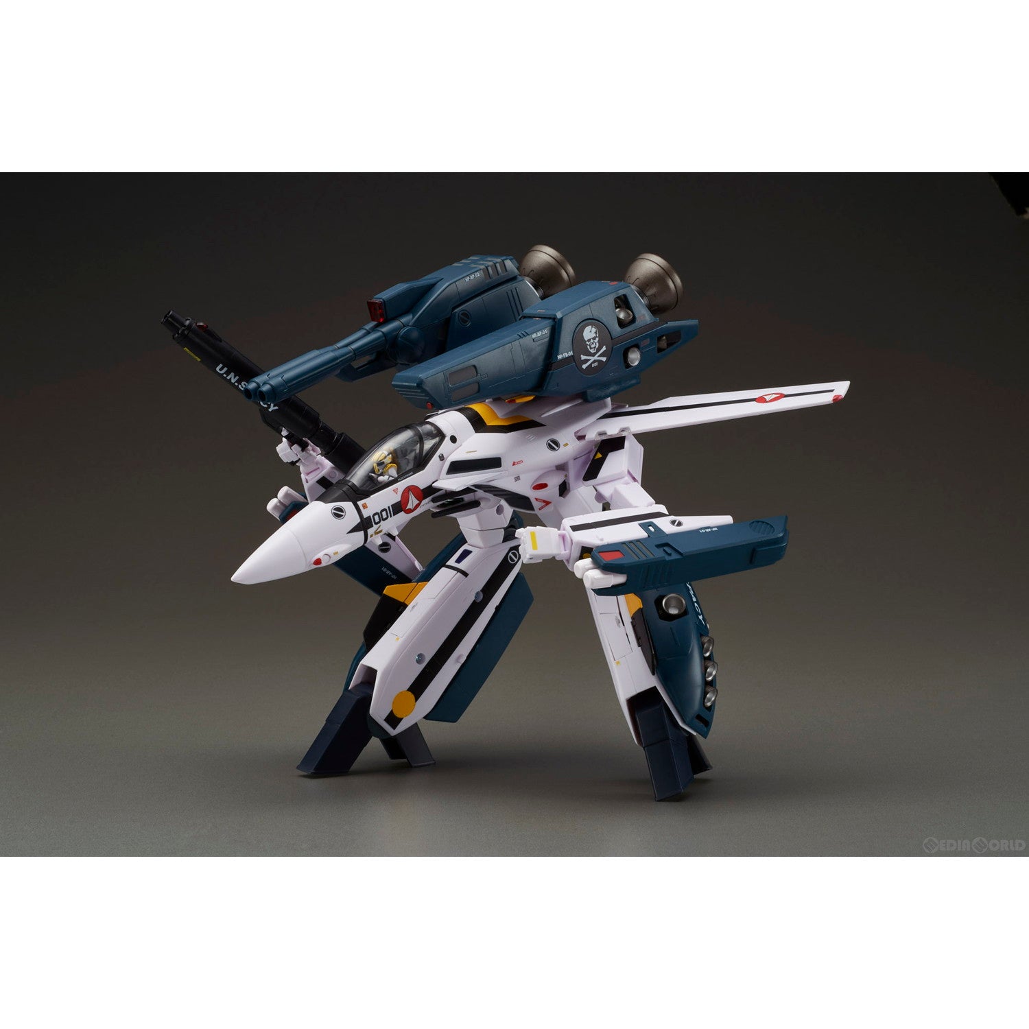 新品即納】[TOY](再販)1/60 完全変形 VF-1S ストライクバルキリー ロイ・フォッカースペシャル movie ver. 超時空要塞マクロス  愛・おぼえていますか 完成トイ アルカディア