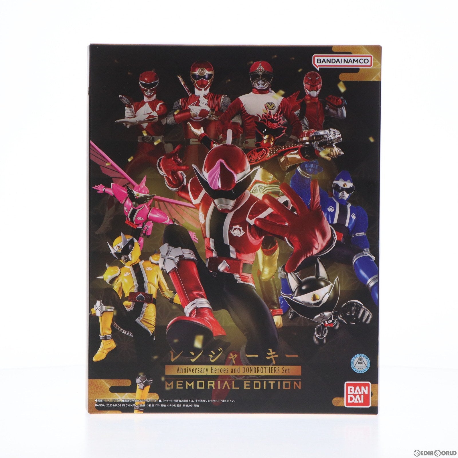 【中古即納】[TOY] プレミアムバンダイ限定 レンジャーキー MEMORIAL EDITION Anniversary Heroes and DONBROTHERS Set 海賊戦隊ゴーカイジャー 完成トイ バンダイ(20230127)