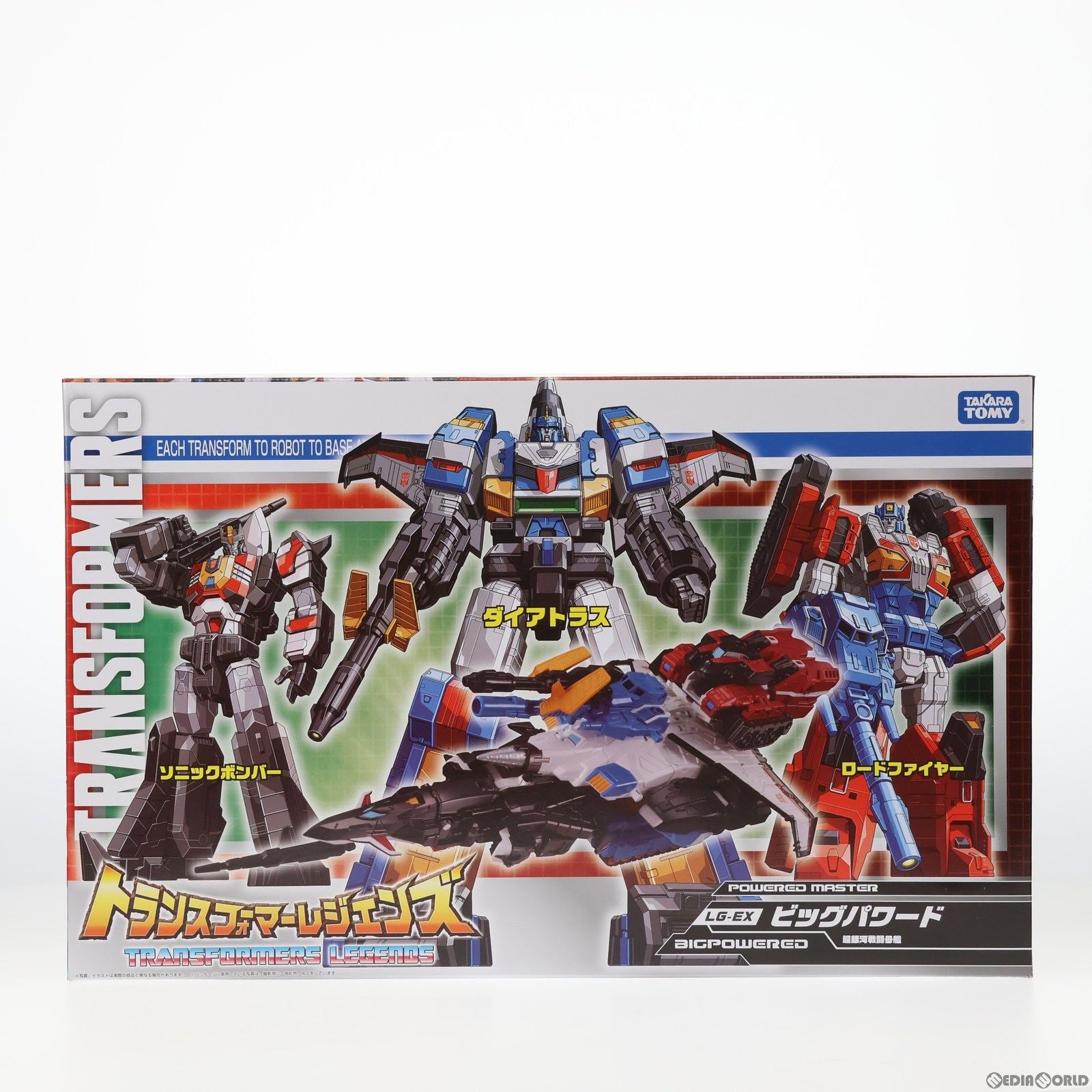 【中古即納】[TOY] タカラトミーモール限定 トランスフォーマーレジェンズ LG-EX ビッグパワード トランスフォーマーZ(ゾーン) 完成トイ タカラトミー(20190331)