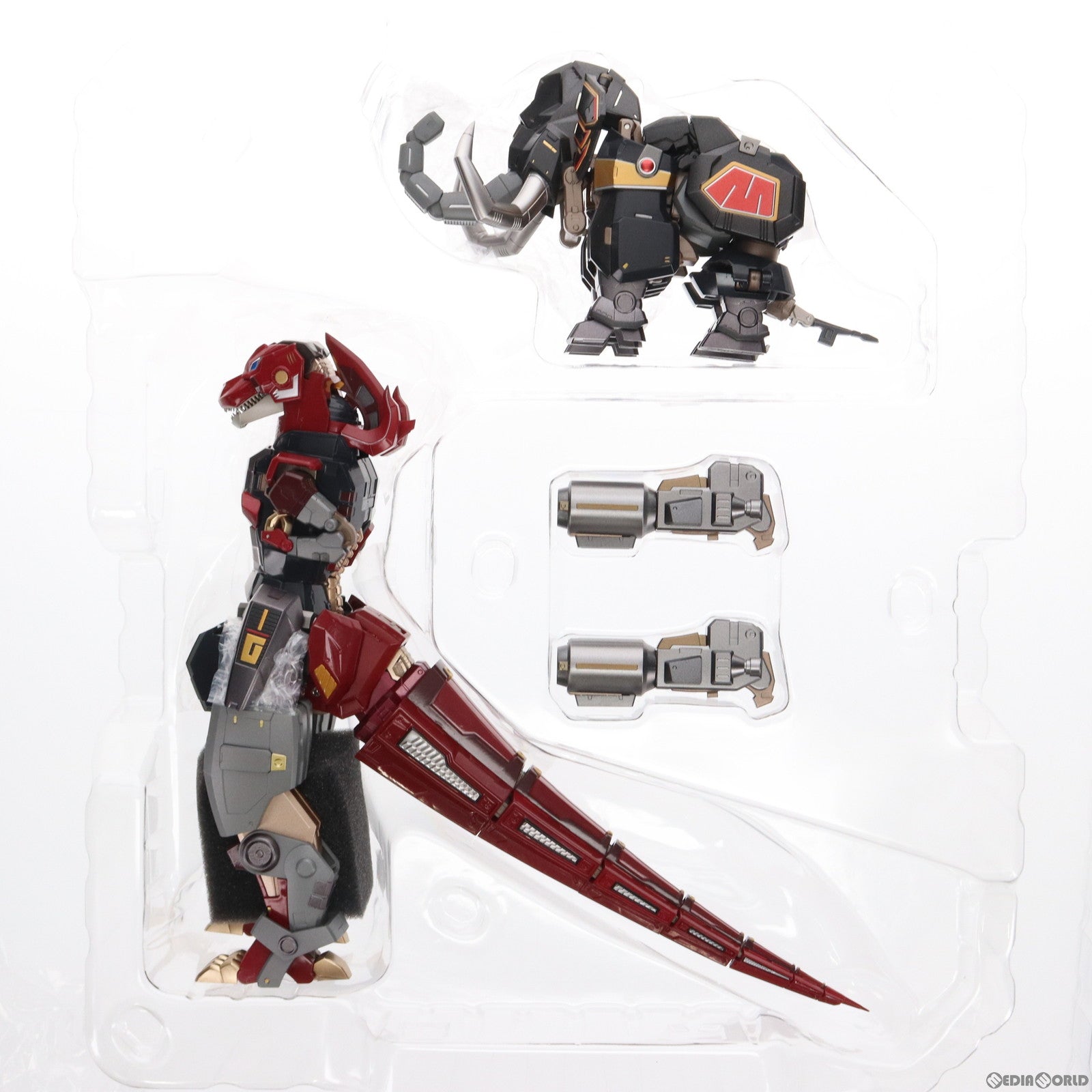 【中古即納】[TOY] 合機巧 DINO MEGAZORD(ダイノメガゾード) パワーレンジャー 完成トイ Flame Toys(フレイムトイズ)(20231231)