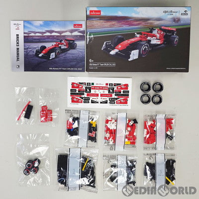 【新品即納】[TOY] 1/24 アルファロメオ F1 C42 ブロック 完成トイ(92300) 童友社(20240630)