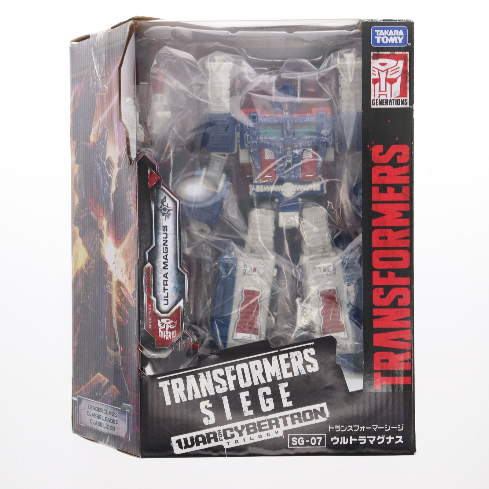 【中古即納】[TOY] トランスフォーマー ウォーフォーサイバトロン/シージ SG-07 ウルトラマグナス TFジェネレーションズ リーダークラス 完成トイ タカラトミー(20190228)