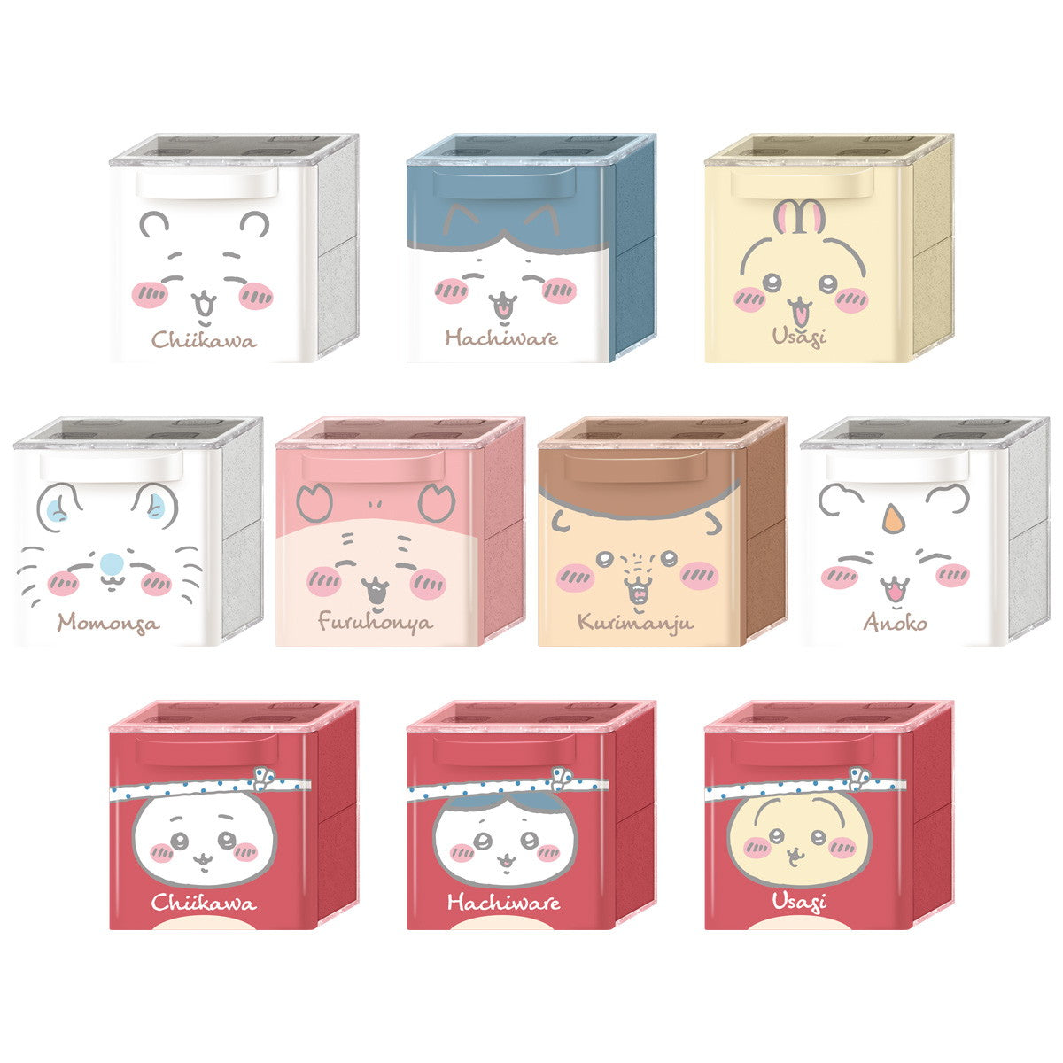 【新品即納】[TOY] (BOX) (食玩) ちいかわ なんか小さくてかわいいやつ CUCASE2 完成トイ(12個) バンダイ(20241118)