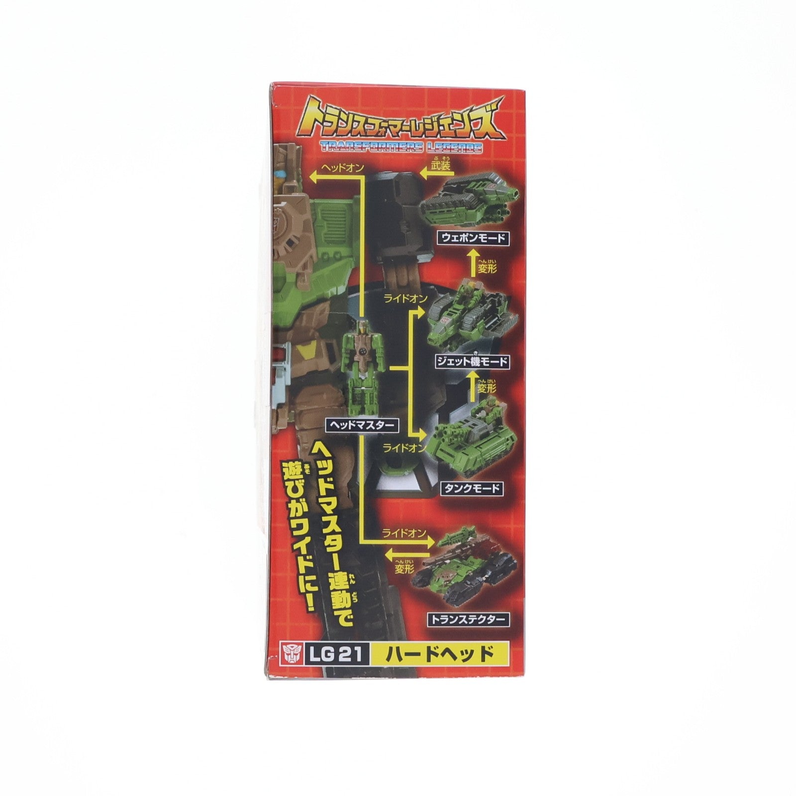 【中古即納】[TOY] トランスフォーマーレジェンズ LG21 ハードヘッド トランスフォーマー ザ☆ヘッドマスターズ 完成トイ タカラトミー(20160723)