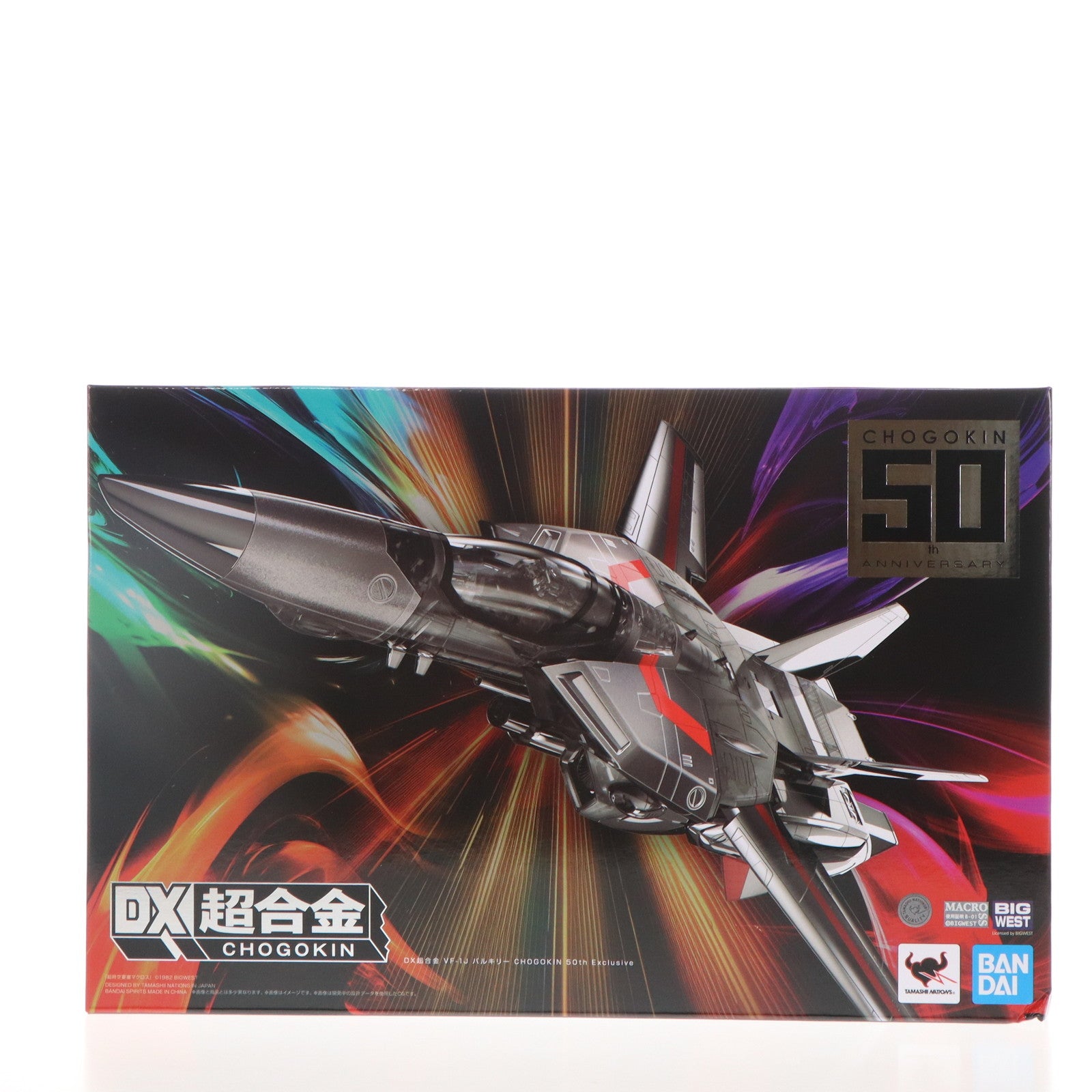 【中古即納】[TOY] TAMASHII NATIONS STORE限定 DX超合金 VF-1J バルキリー CHOGOKIN 50th Exclusive 超時空要塞マクロス 完成トイ バンダイスピリッツ(20240924)