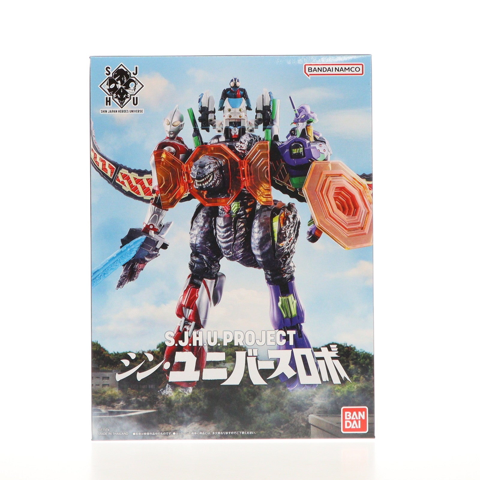 【中古即納】[TOY] S.J.H.U.PROJECT シン・ユニバースロボ シン・ジャパン・ヒーローズ・ユニバース 完成トイ プレミアムバンダイ&一部オンラインショップ限定 バンダイ(20240131)