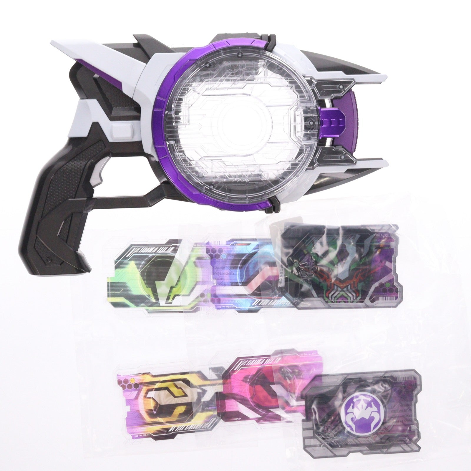 【中古即納】[TOY] 初期不良対応済 初回購入特典付属 プレミアムバンダイ限定 PREMIUM DX メモリアルレーザーレイズライザー 仮面ライダーギーツ 完成トイ バンダイ(20231231)