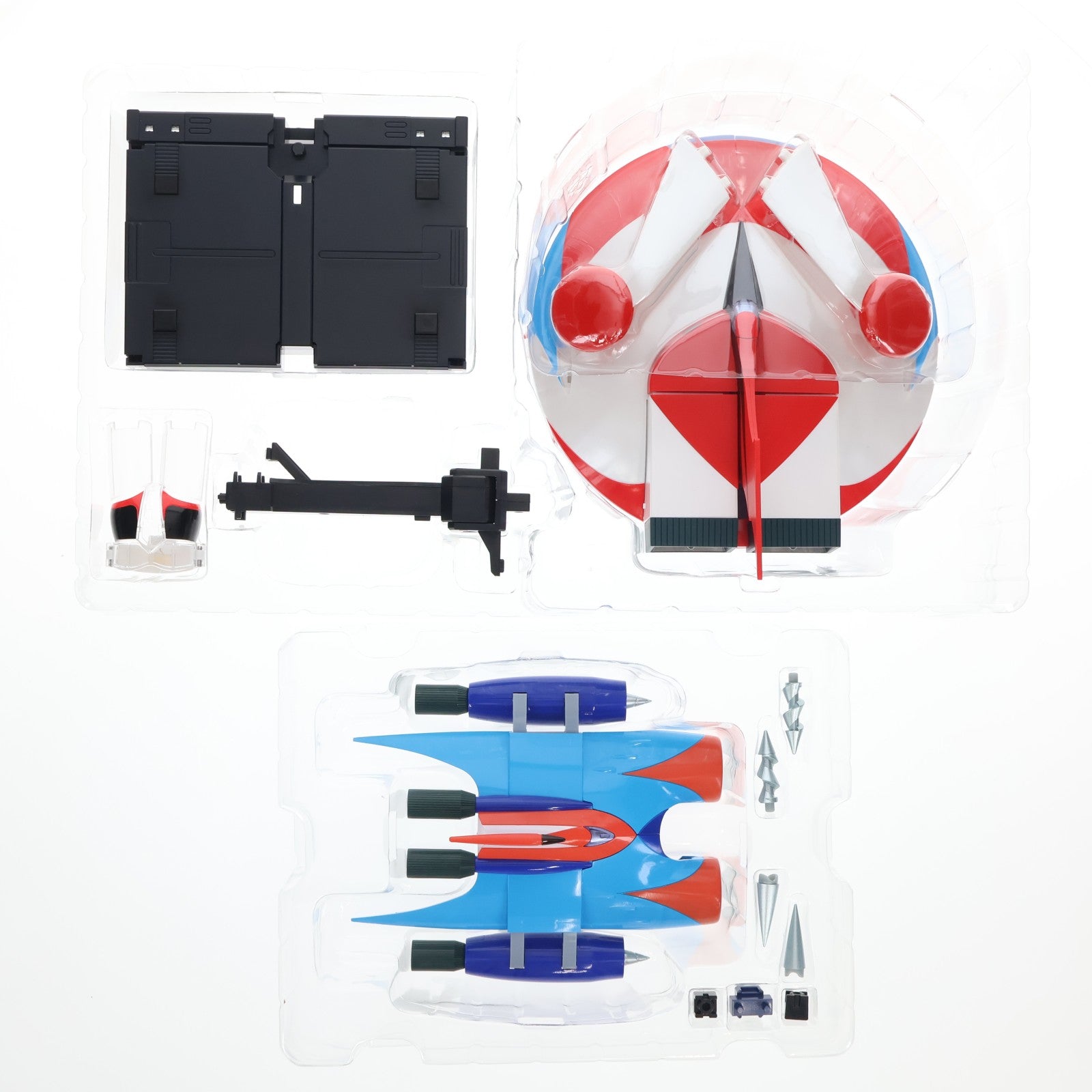 【中古即納】[TOY] 魂ウェブ商店限定 超合金魂 GX-76X3 グレンダイザーD.C.対応 スペイザーフルセット UFOロボ グレンダイザー 完成トイ バンダイスピリッツ(20241025)
