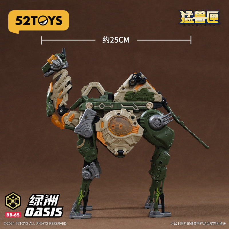 【新品即納】[TOY] マイルストン流通限定 BEASTBOX(ビーストボックス) BB-65 OASIS(オアシス) 完成トイ 52TOYS(20250320)