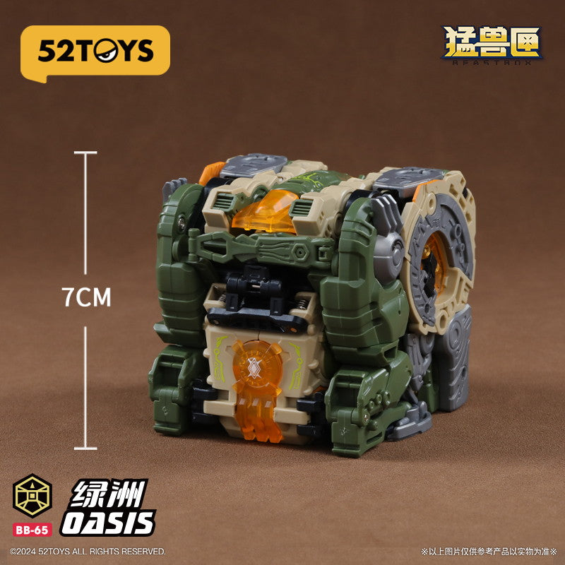【新品即納】[TOY] マイルストン流通限定 BEASTBOX(ビーストボックス) BB-65 OASIS(オアシス) 完成トイ 52TOYS(20250320)