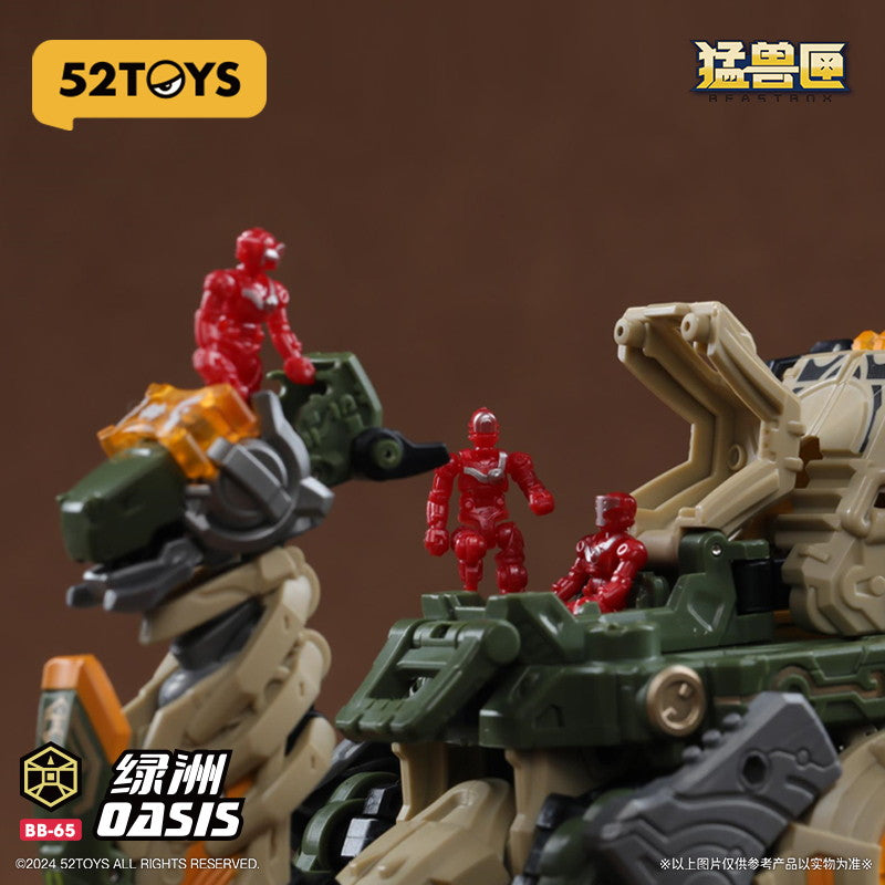 【新品即納】[TOY] マイルストン流通限定 BEASTBOX(ビーストボックス) BB-65 OASIS(オアシス) 完成トイ 52TOYS(20250320)