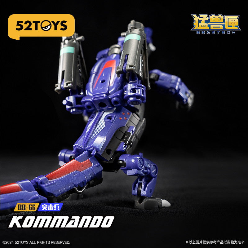【新品即納】[TOY] マイルストン流通限定 BEASTBOX(ビーストボックス) BB-66 KOMMANDO&BONUS(コマンドー&ボーナス) 完成トイ 52TOYS(20250320)
