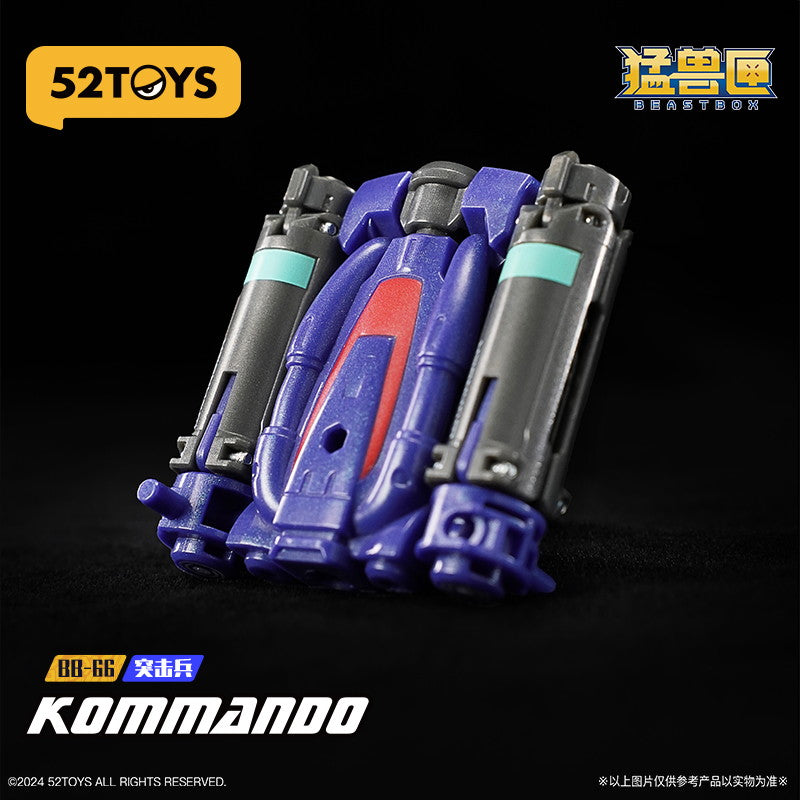 【新品即納】[TOY] マイルストン流通限定 BEASTBOX(ビーストボックス) BB-66 KOMMANDO&BONUS(コマンドー&ボーナス) 完成トイ 52TOYS(20250320)