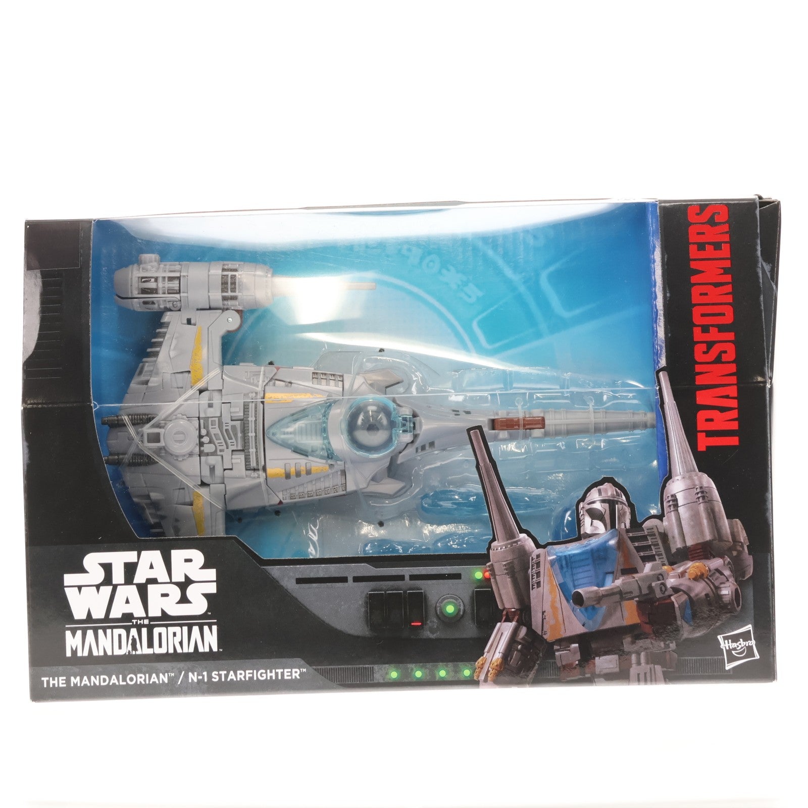 【中古即納】[TOY] T-SPARK トランスフォーマー スター・ウォーズ マンダロリアン/N-1スターファイター STAR WARS 完成トイ タカラトミー(20250531)