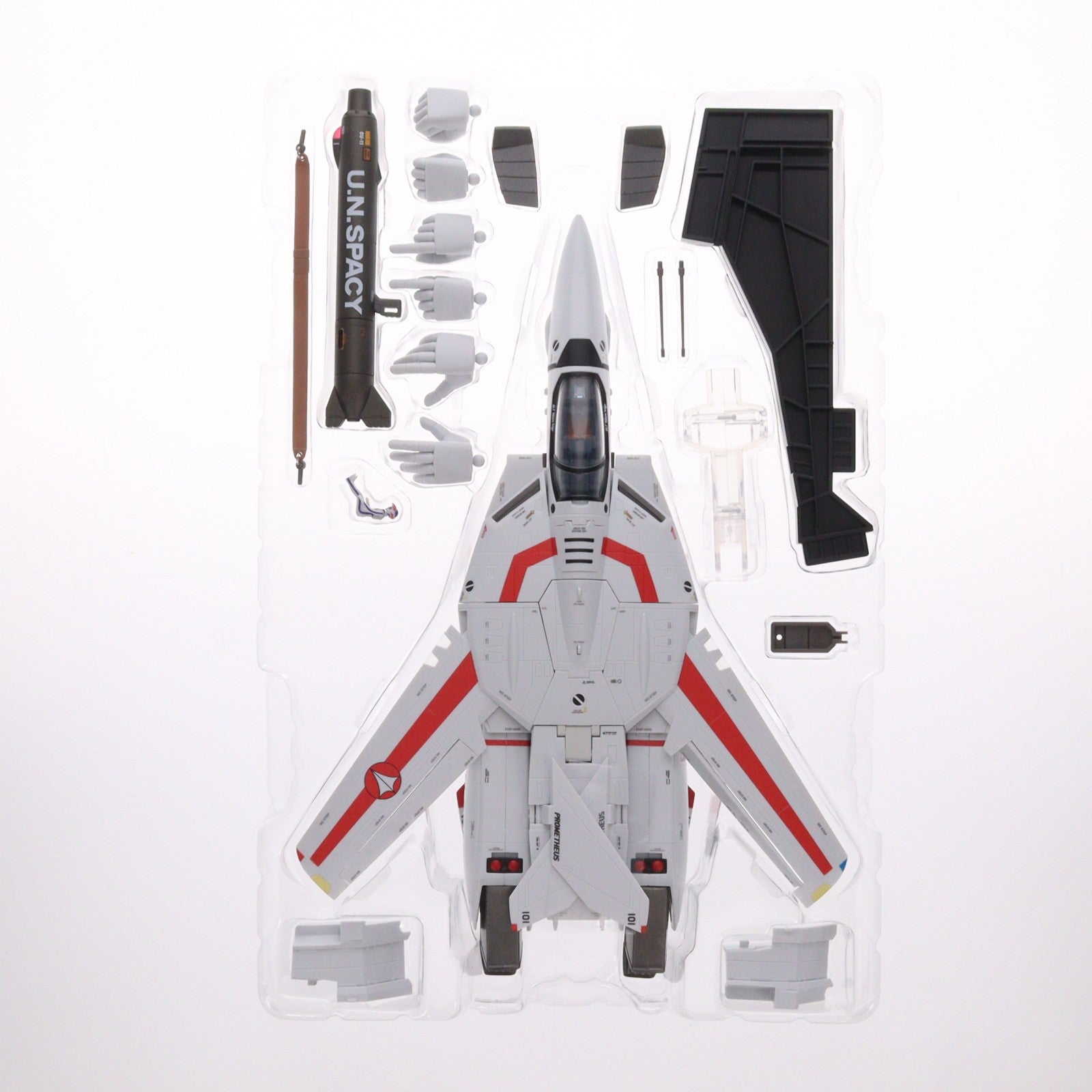 【中古即納】[TOY] TAMASHII NATIONS STORE限定 DX超合金 VF-1J バルキリー(一条輝機) -STORE LIMITED EDITION- 超時空要塞マクロス 完成トイ バンダイスピリッツ(20241115)