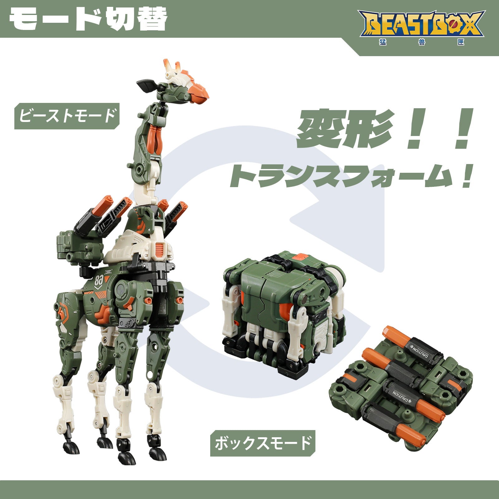 【新品即納】[TOY] マイルストン流通限定 BEASTBOX(ビーストボックス) BB-69 MOONSAFARI&BONUS(ムーンサファリ&ボーナス) 完成トイ 52TOYS(20250531)
