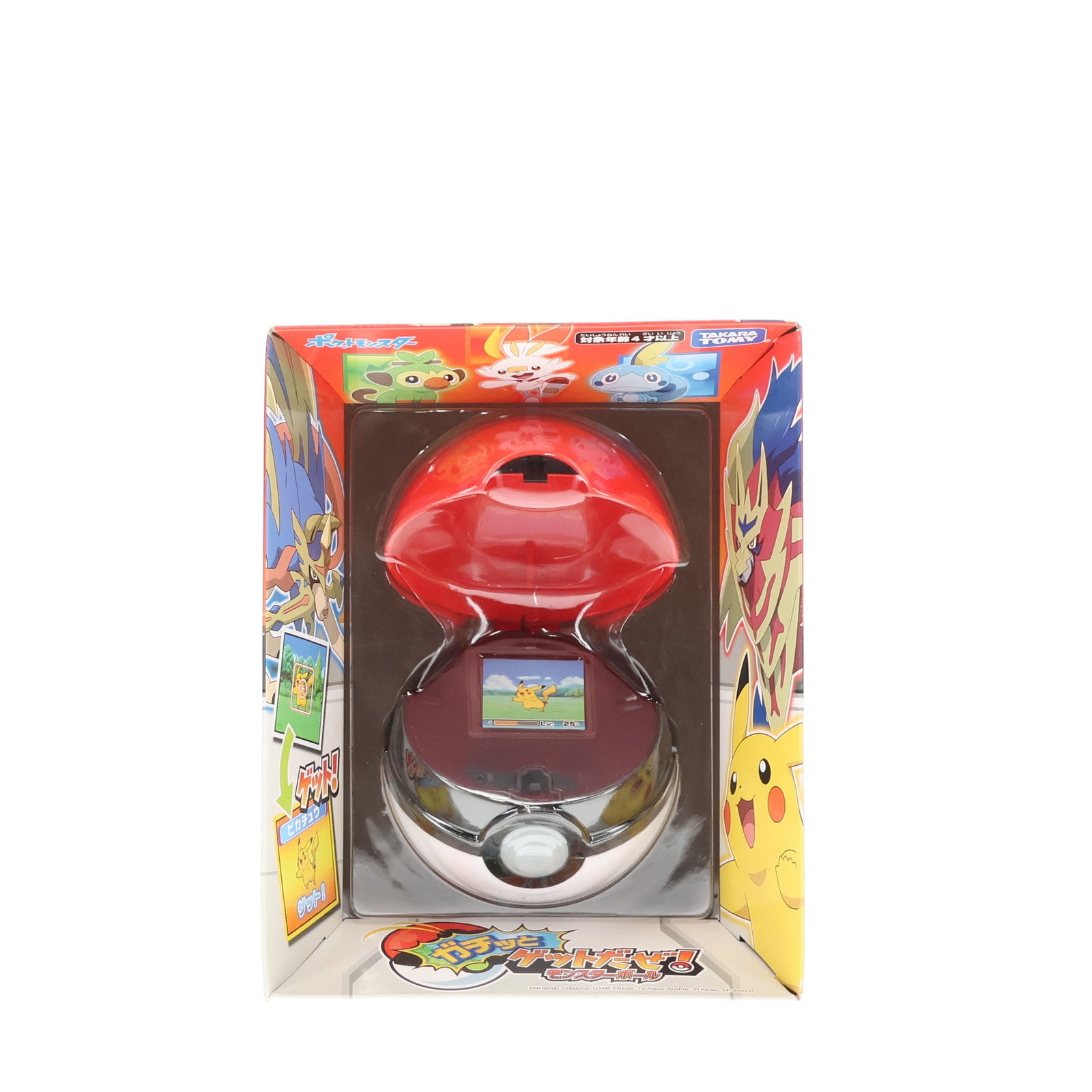 【中古即納】[TOY] ガチッとゲットだぜ! モンスターボール ポケットモンスター 完成トイ タカラトミー(20191116)