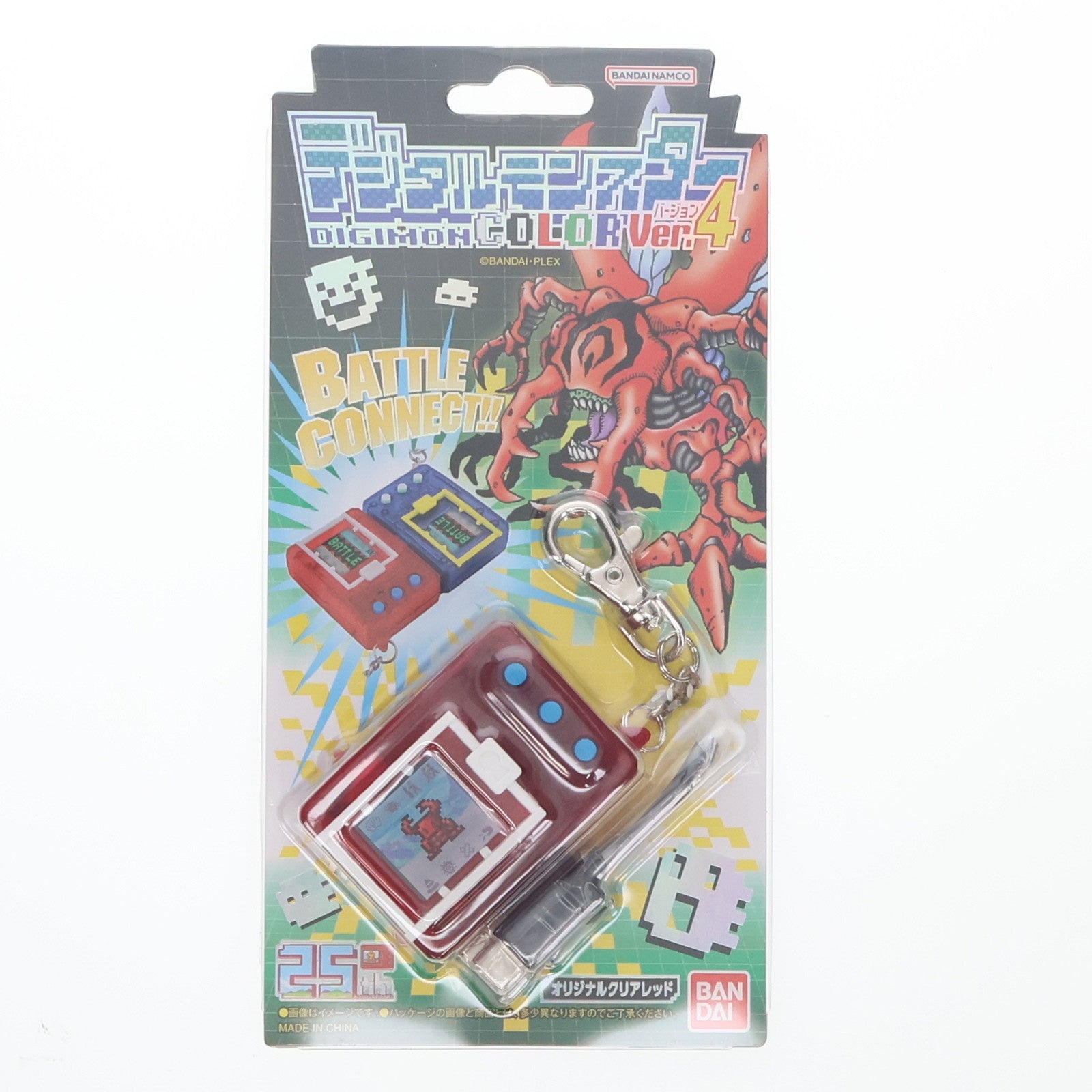 【中古即納】[TOY] プレミアムバンダイ限定 デジタルモンスターCOLOR Ver.4 オリジナルクリアレッド 完成トイ バンダイ(20240827)