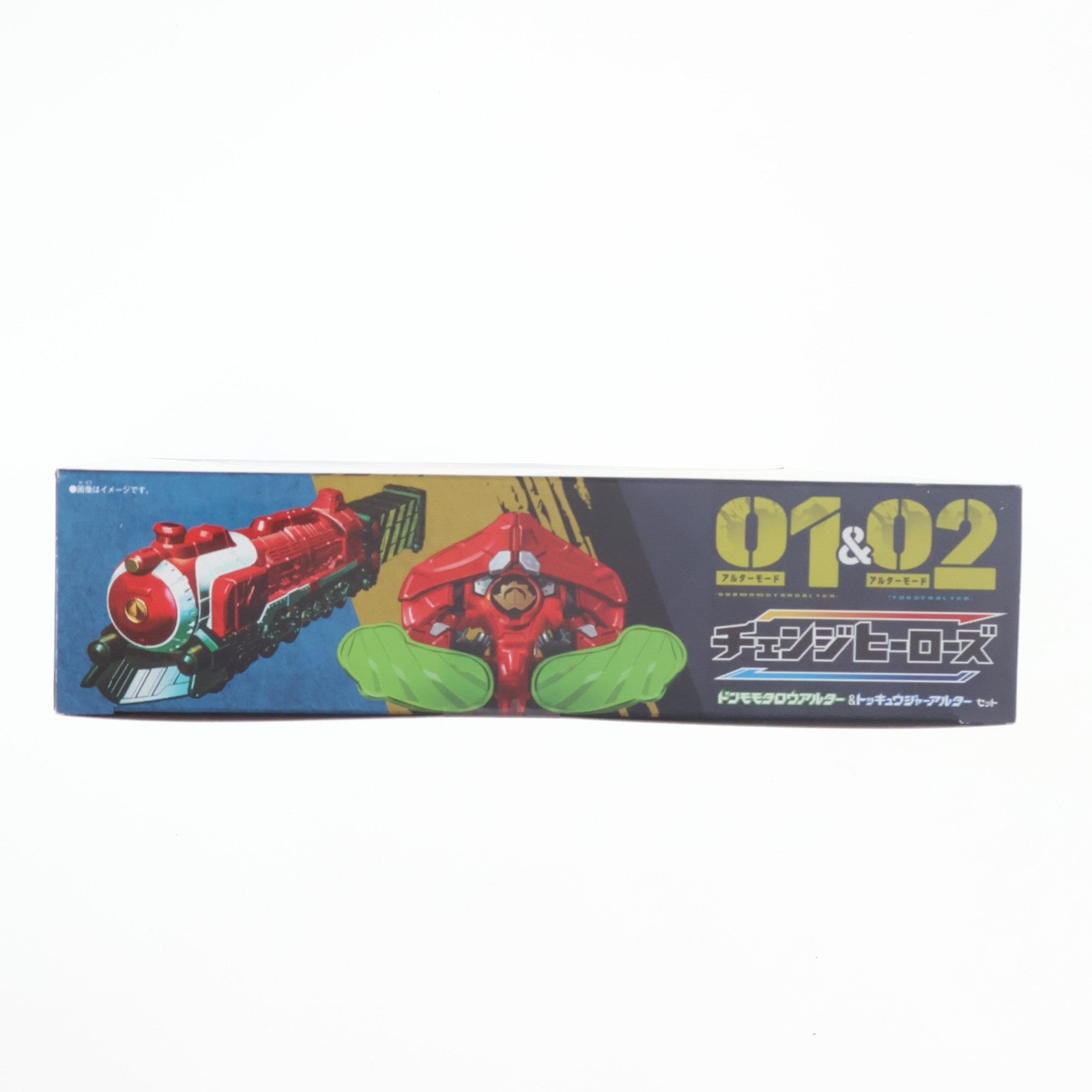 【中古即納】[TOY] チェンジヒーローズ ドンモモタロウアルター&トッキュウジャーアルターセット 暴太郎戦隊ドンブラザーズ 完成トイ バンダイ(20220305)