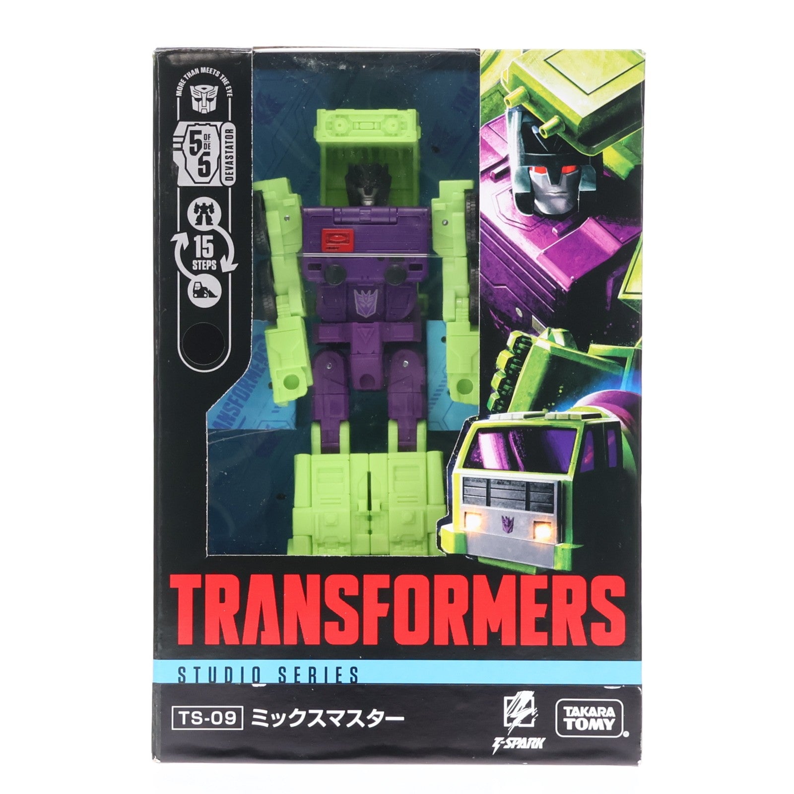 【新品即納】[TOY] T-SPARK トランスフォーマー スタジオシリーズ TS-09 ミックスマスター 完成トイ タカラトミー(20251129)