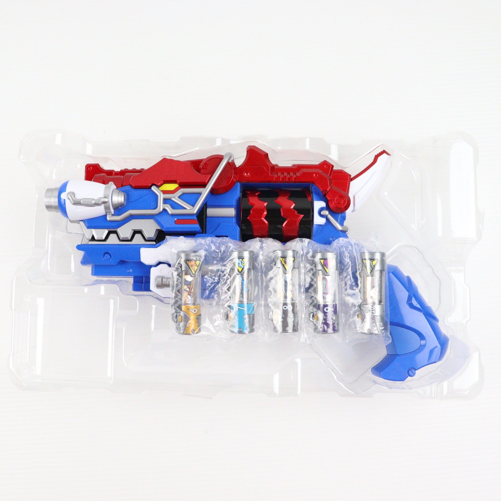 【中古即納】[TOY] プレミアムバンダイ限定 ギガガブリボルバー -MEMORIAL EDITION- 獣電戦隊キョウリュウジャー 完成トイ バンダイ(20250623)