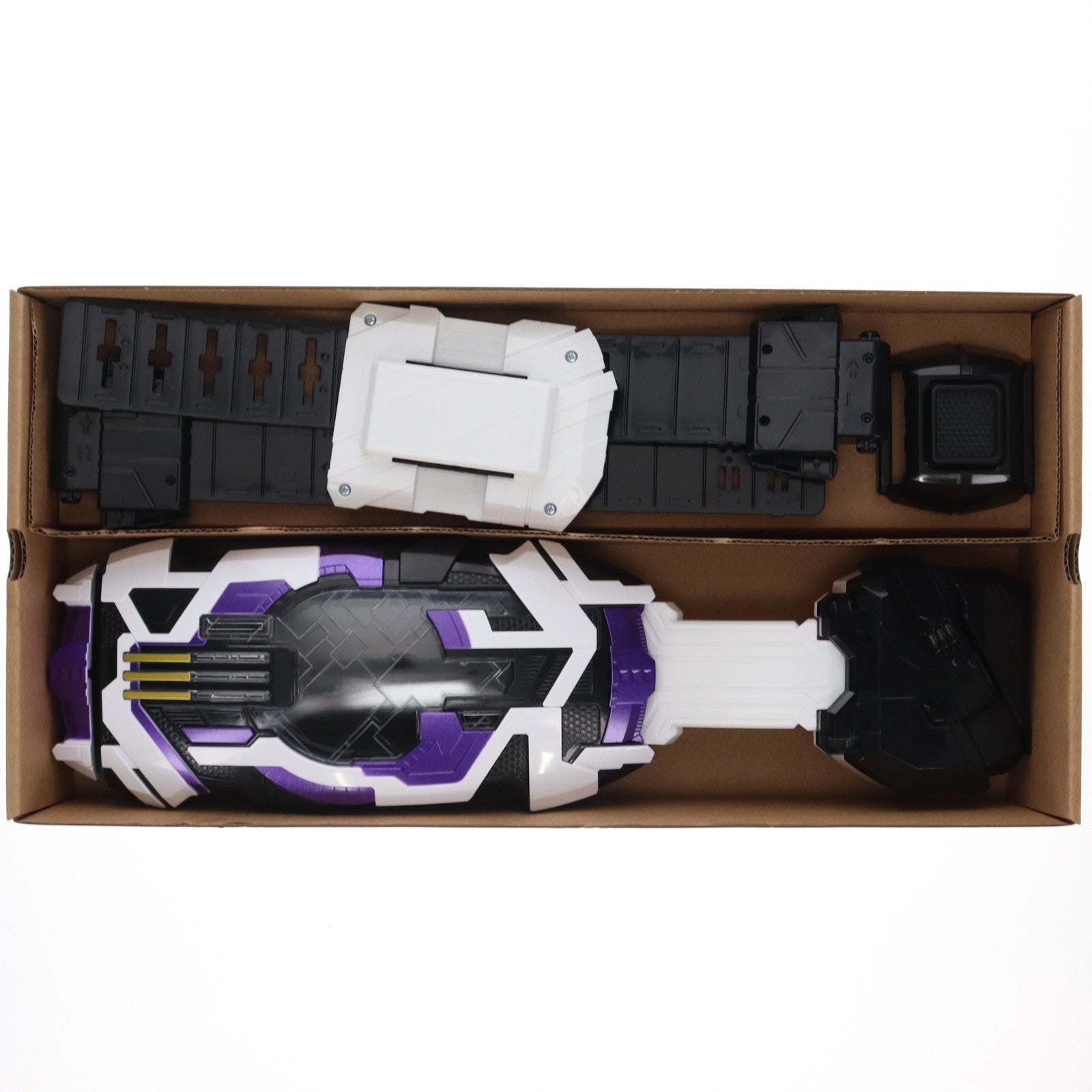 【中古即納】[TOY] プレミアムバンダイ限定 DXレーザーレイズドライバー 仮面ライダーアウトサイダーズ 完成トイ バンダイ(20250718)