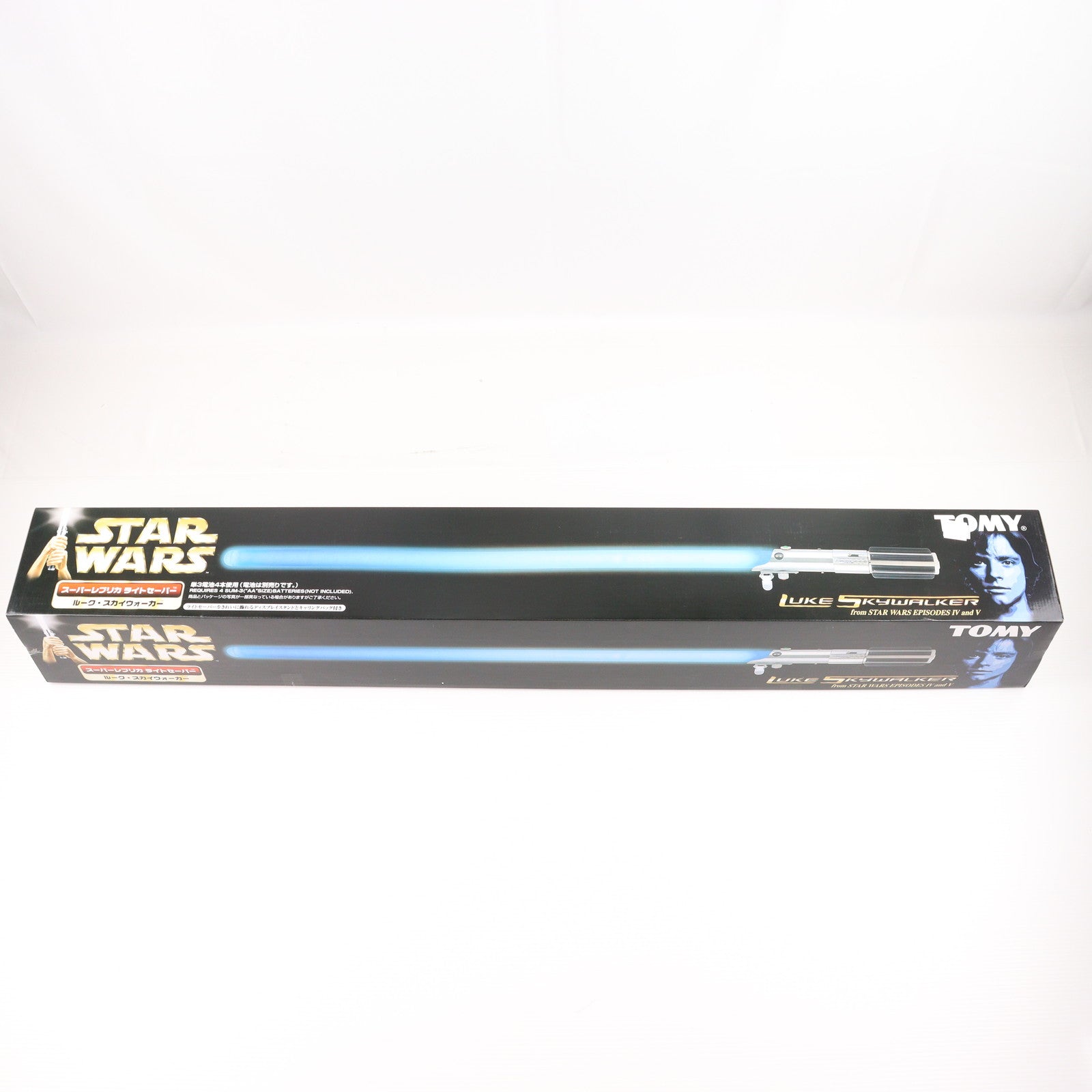 【中古即納】[TOY] スーパーレプリカ ライトセーバー ルーク・スカイウォーカー STAR WARS(スター・ウォーズ) 完成トイ トミー(20021220)