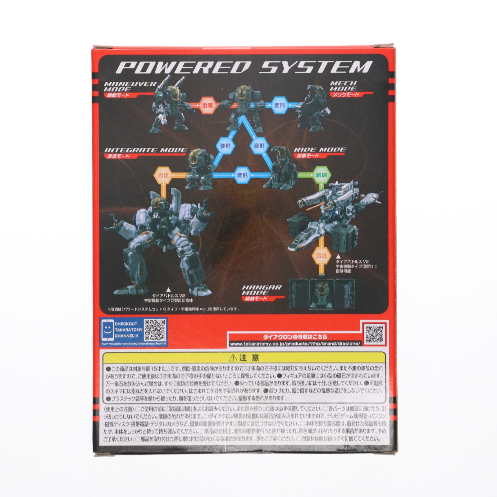 【中古即納】[TOY] アジア限定 ダイアクロン パワードシステムセット A&Cタイプ/砂漠戦闘仕様 完成トイ タカラトミー(20180531)