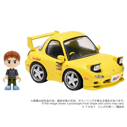 【予約安心出荷】[TOY] T-SPARK Qビレッジ QV-06 Mazda RX-7 FD3S 頭文字D 完成トイ タカラトミー(2026年5月)