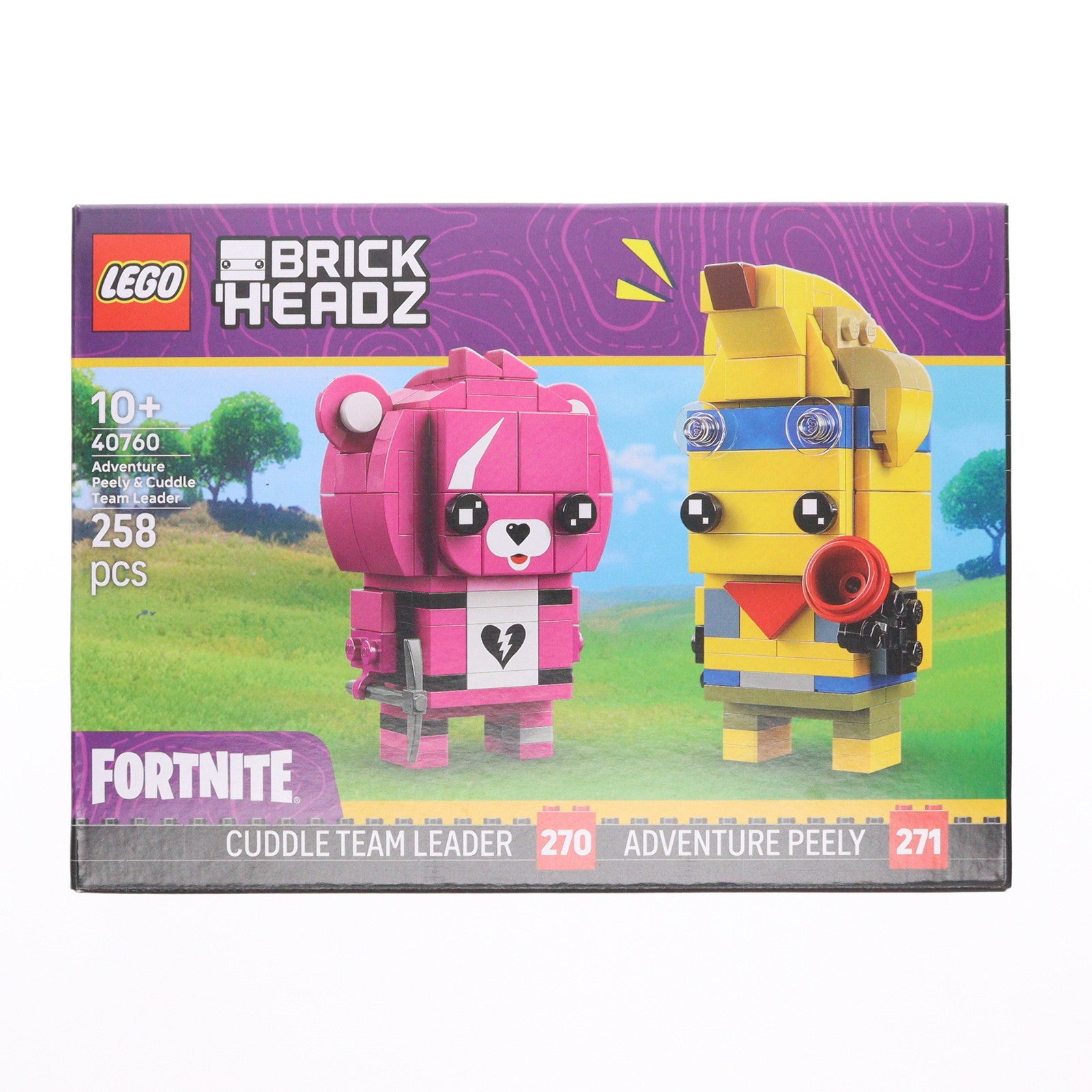 【中古即納】[TOY] LEGO BrickHeadz(レゴ ブリックヘッズ) 40760 アドベンチャーピーリーとピンクのクマちゃん レゴ フォートナイト 組立トイ LEGO(レゴ)(20250731)
