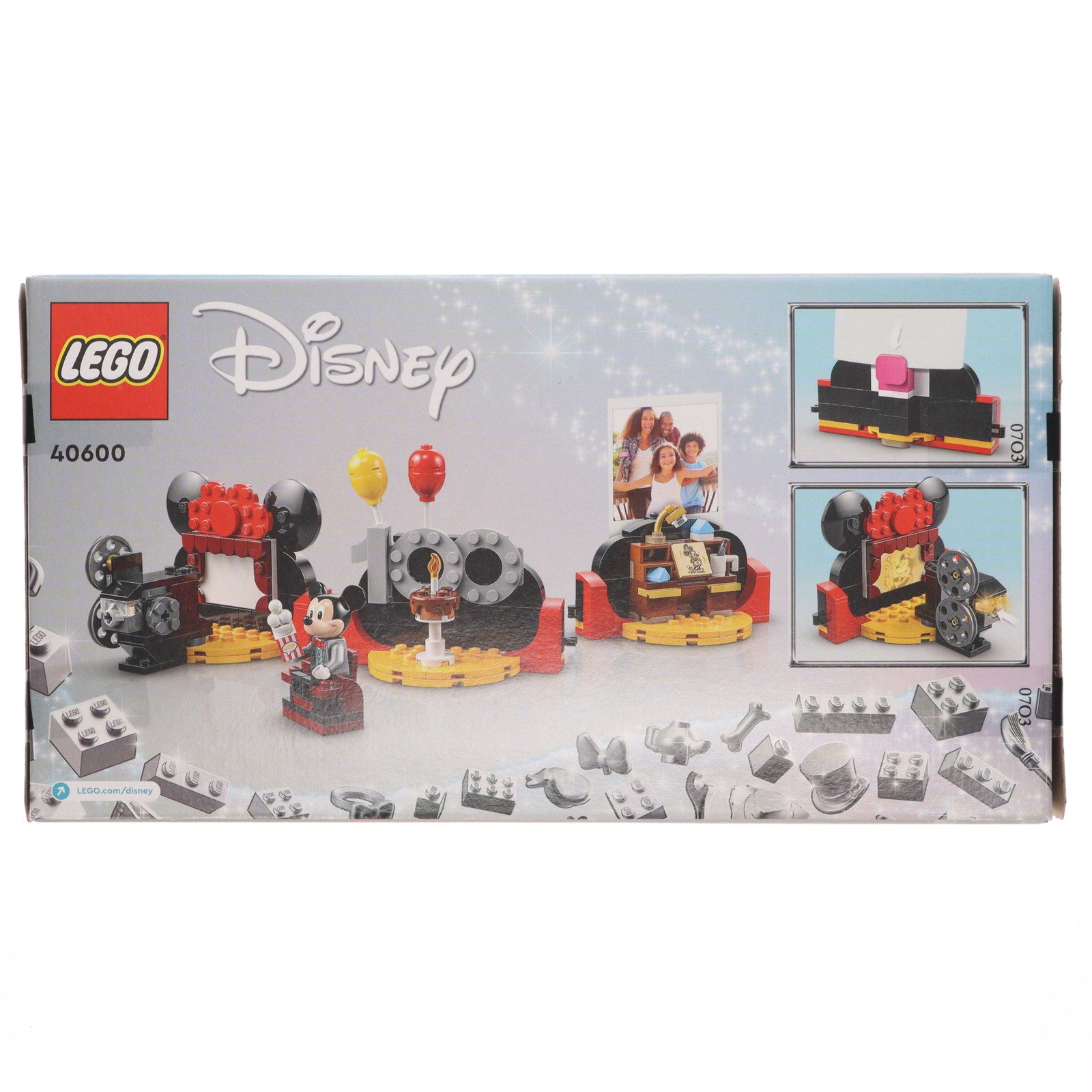 【中古即納】[TOY] LEGO Disney(レゴ ディズニー) 40600 ウォルト・ディズニー・カンパニー創立100周年トリビュートモデル 組立トイ LEGO(レゴ)(20231231)