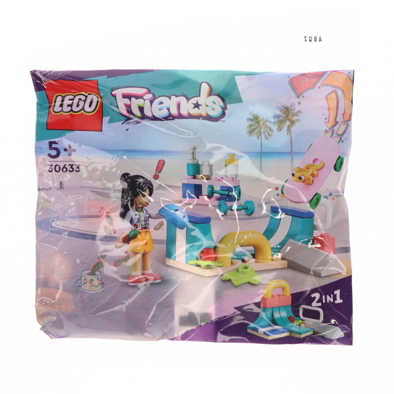 【中古即納】[TOY] LEGO friends(レゴ フレンズ) 30633 スケートボードパーク 組立トイ(6420641) LEGO(レゴ)(20231231)