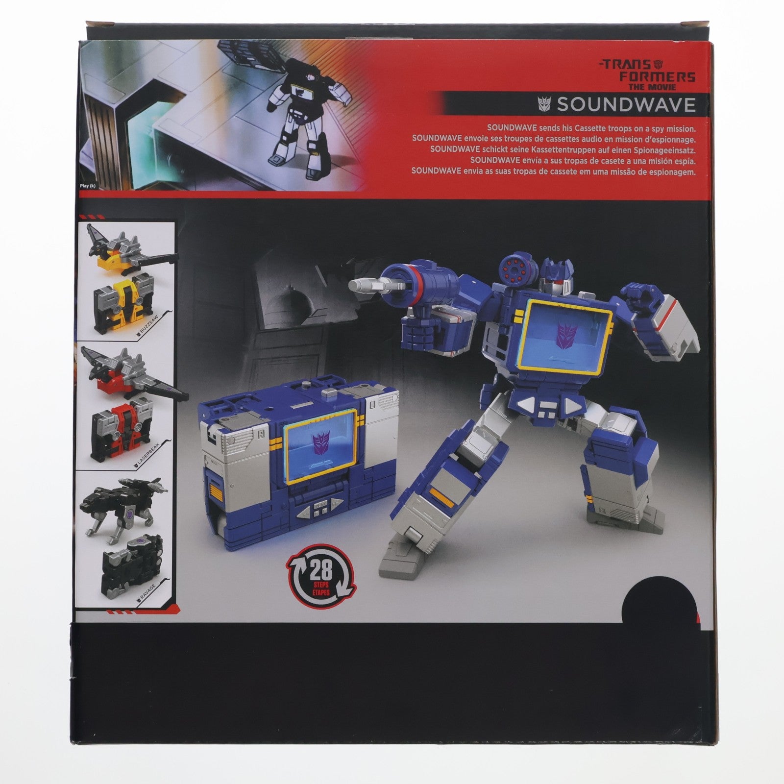 【中古即納】[TOY] T-SPARK トランスフォーマー スタジオシリーズ TS-18 サウンドウェーブ セット トランスフォーマー 完成トイ タカラトミー(20260425)