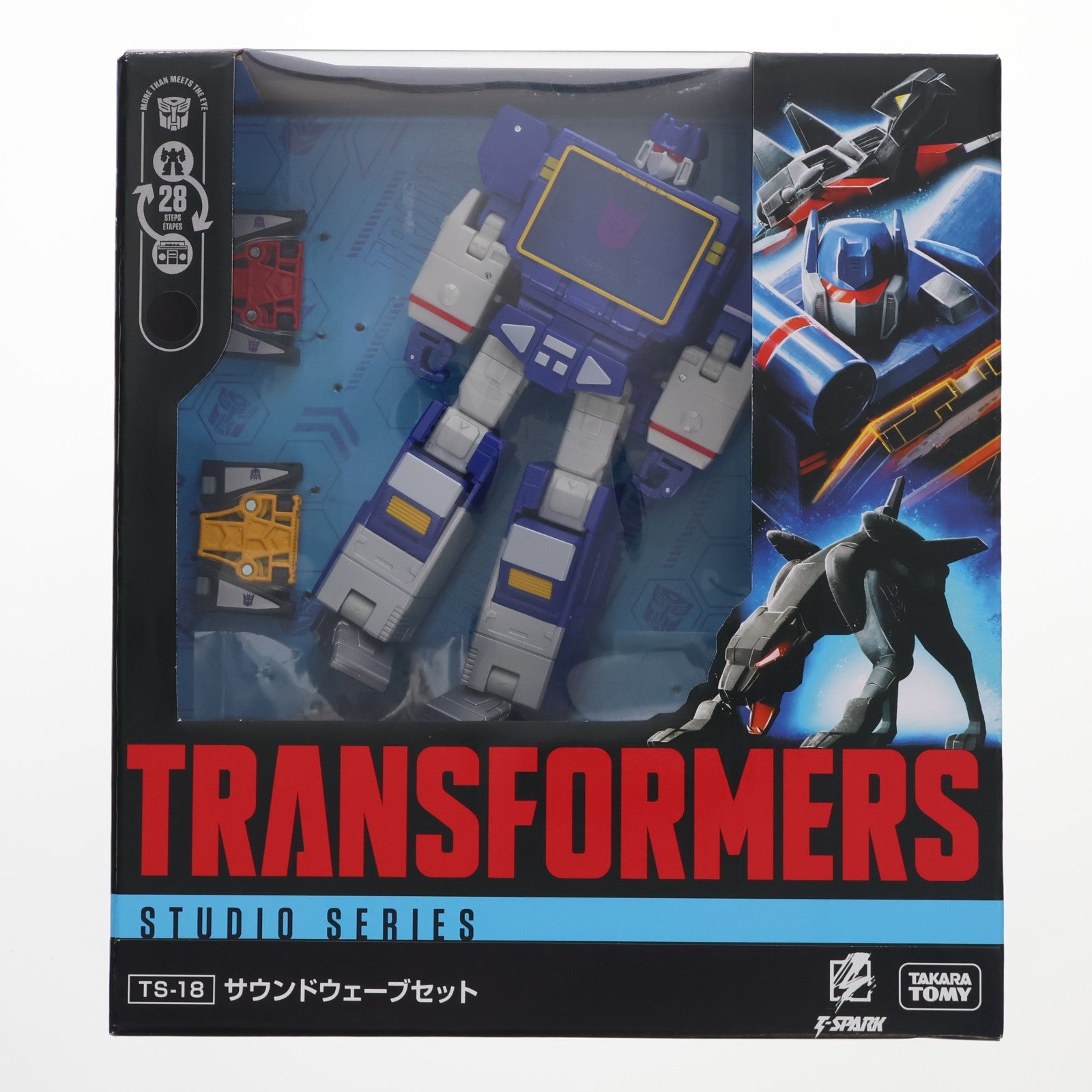 【中古即納】[TOY] T-SPARK トランスフォーマー スタジオシリーズ TS-18 サウンドウェーブ セット トランスフォーマー 完成トイ タカラトミー(20260425)