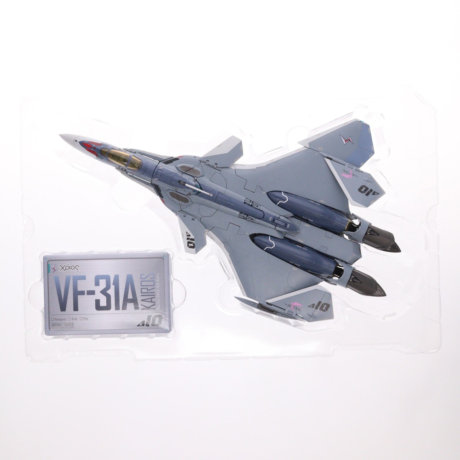 【中古即納】[TOY] DX超合金 VF-31A カイロス マクロスΔ10th Anniv.(デルタ) 完成トイ バンダイスピリッツ(20260418)