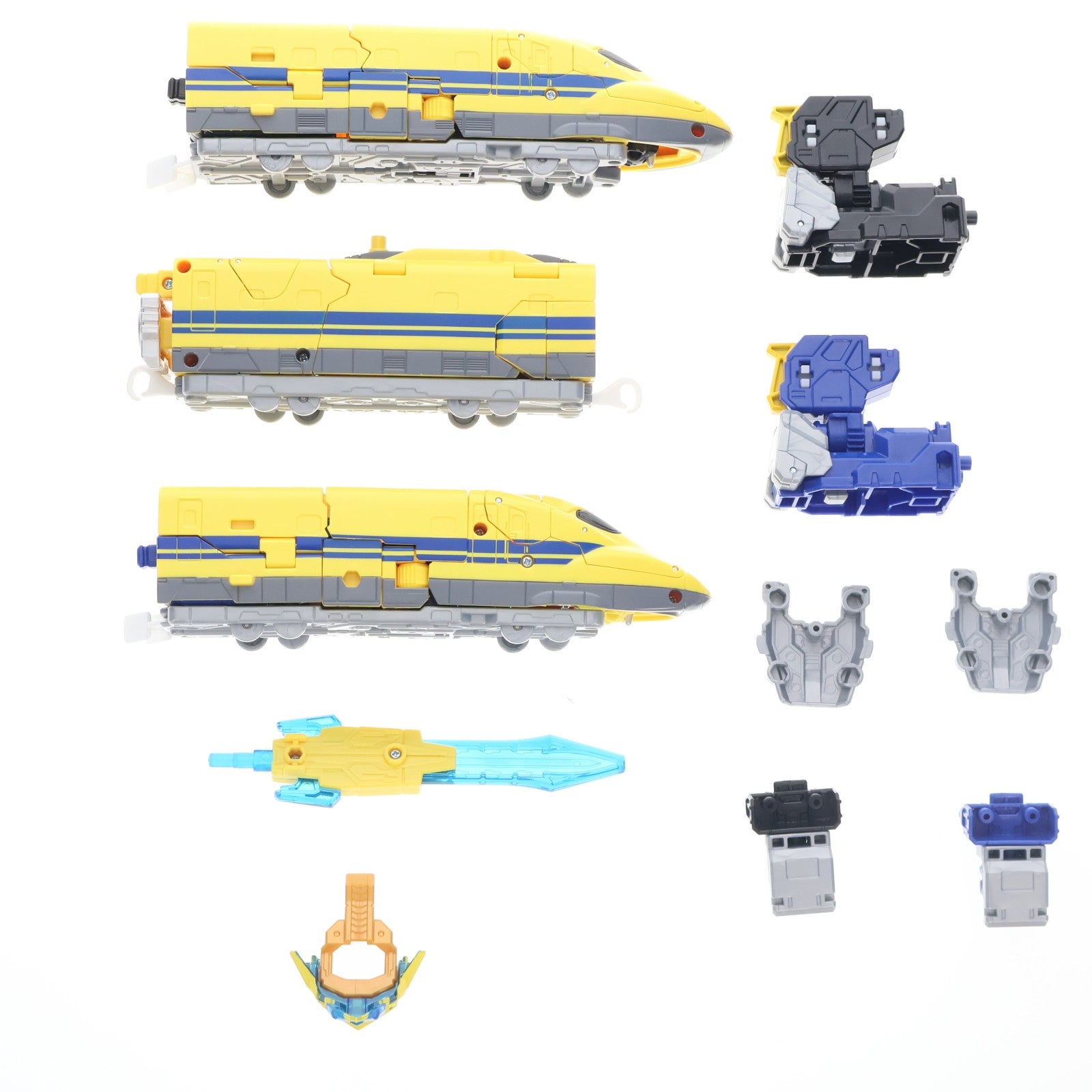 【中古即納】[TOY] プラレール ドクターイエロー 新幹線変形ロボ シンカリオンCW(チェンジ ザ ワールド) 完成トイ タカラトミー(20241102)