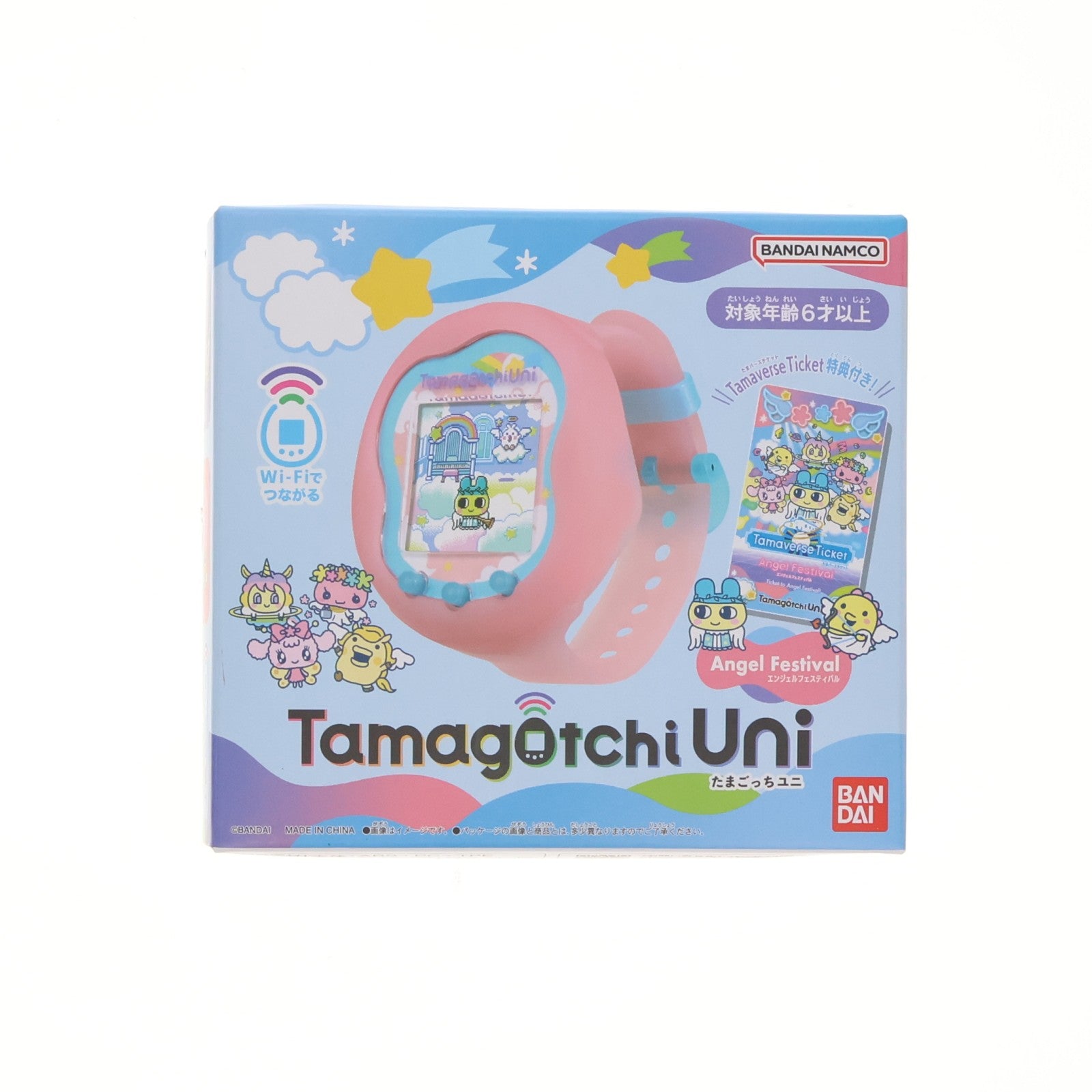 【中古即納】[TOY] Tamagotchi Uni(たまごっち ユニ) Angel Festival(エンジェル フェスティバル) 完成トイ バンダイ(20240713)