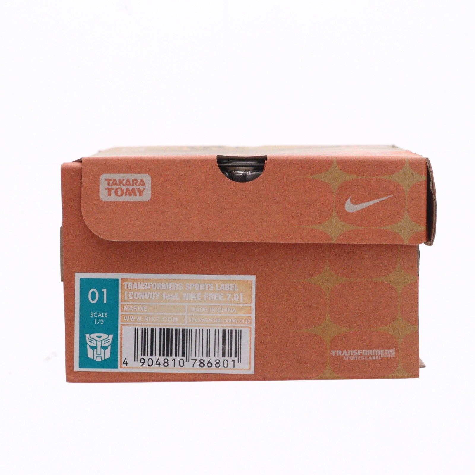 【中古即納】[TOY] トランスフォーマー スポーツレーベル 1/2 コンボイ feat. NIKE FREE 7.0 完成トイ タカラトミー(20070426)
