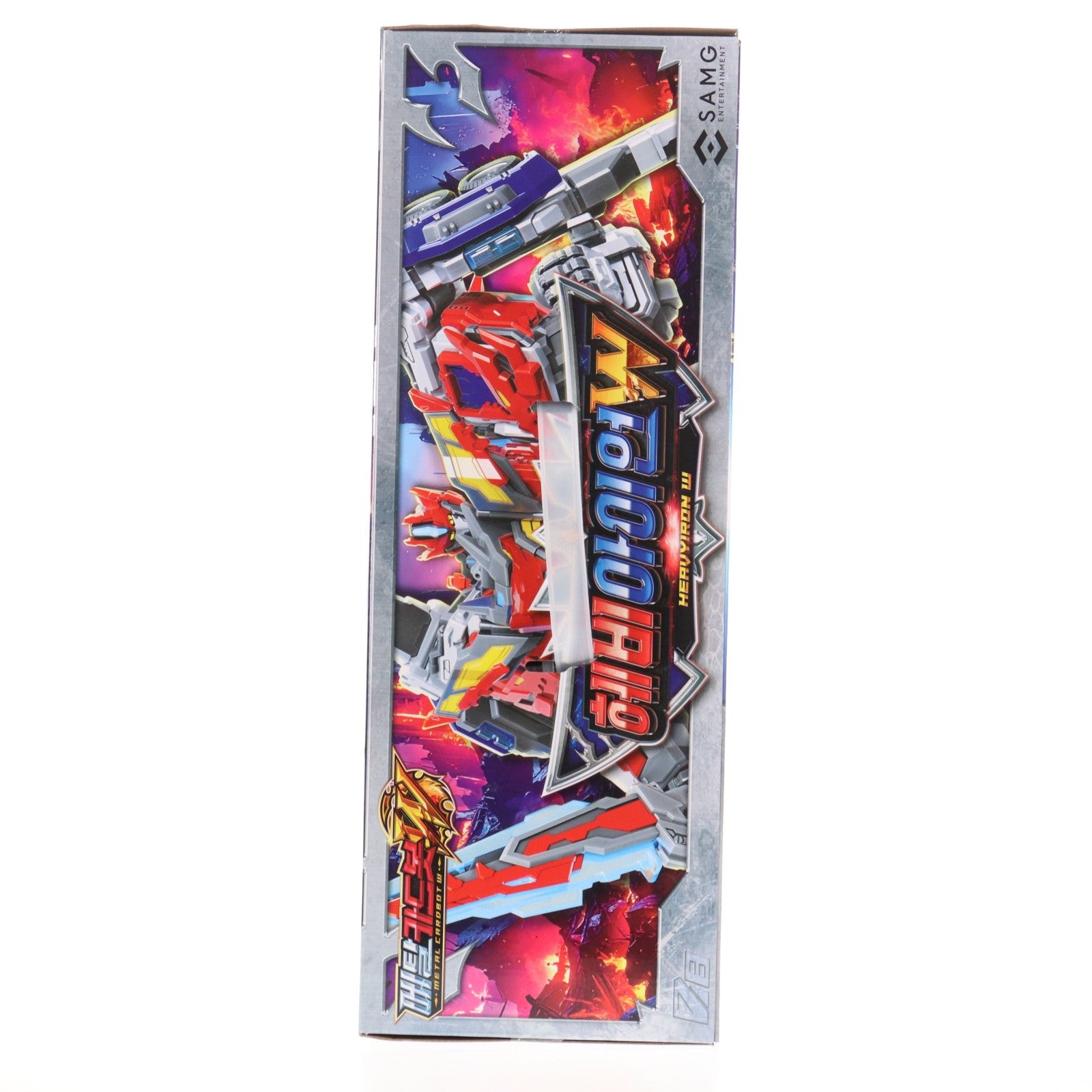 【中古即納】[TOY] HEAVYIRON W(ヘビーアイアンW) Metal Cardbot W(メタル・カードボットW) 完成トイ SAMG ENTERTAINMENT(20250930)