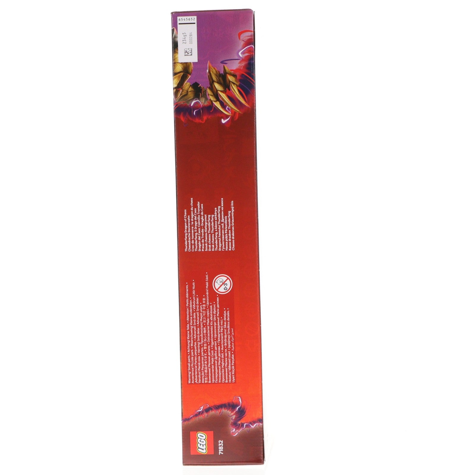 【中古即納】[TOY] LEGO NINJAGO(レゴ ニンジャゴー) カオスドラゴン:サンダーファング 組立トイ(71832) LEGO(レゴ)(20250301)
