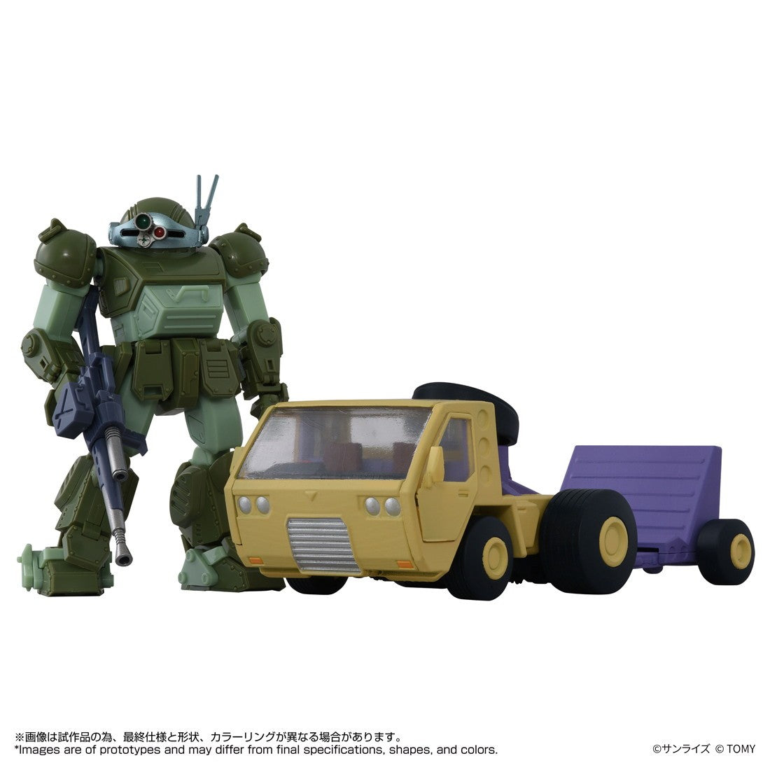 【予約安心出荷】[TOY] T-SPARK トイライズ ATコレクション10 1/48 AT用トラック & スコープドッグセット 装甲騎兵ボトムズ 完成トイ タカラトミー(2026年9月)